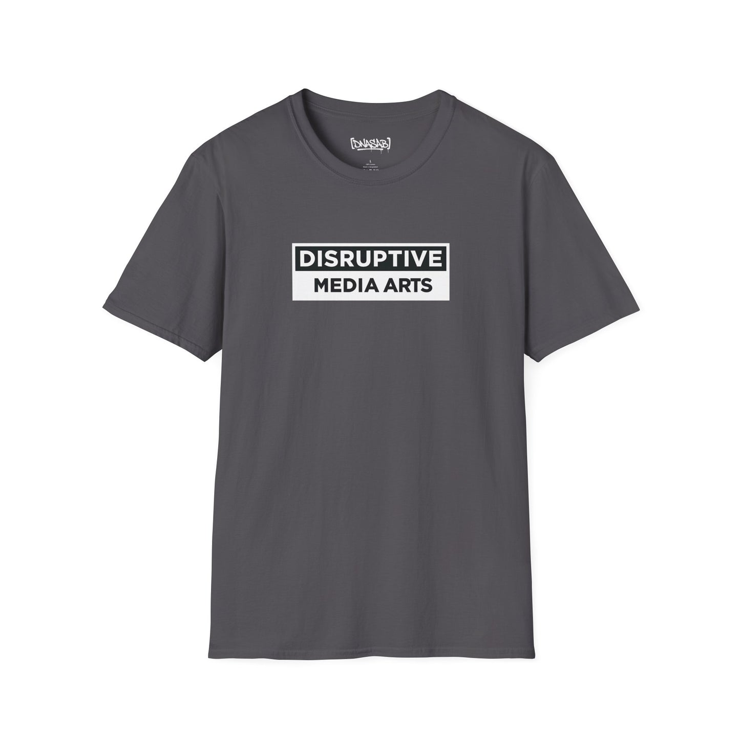 T-Shirt Disruptive Media Arts™ Logo Tee – Signal Gear™ Core Uniform [Front + Back Print] Unisex Softstyle Tee