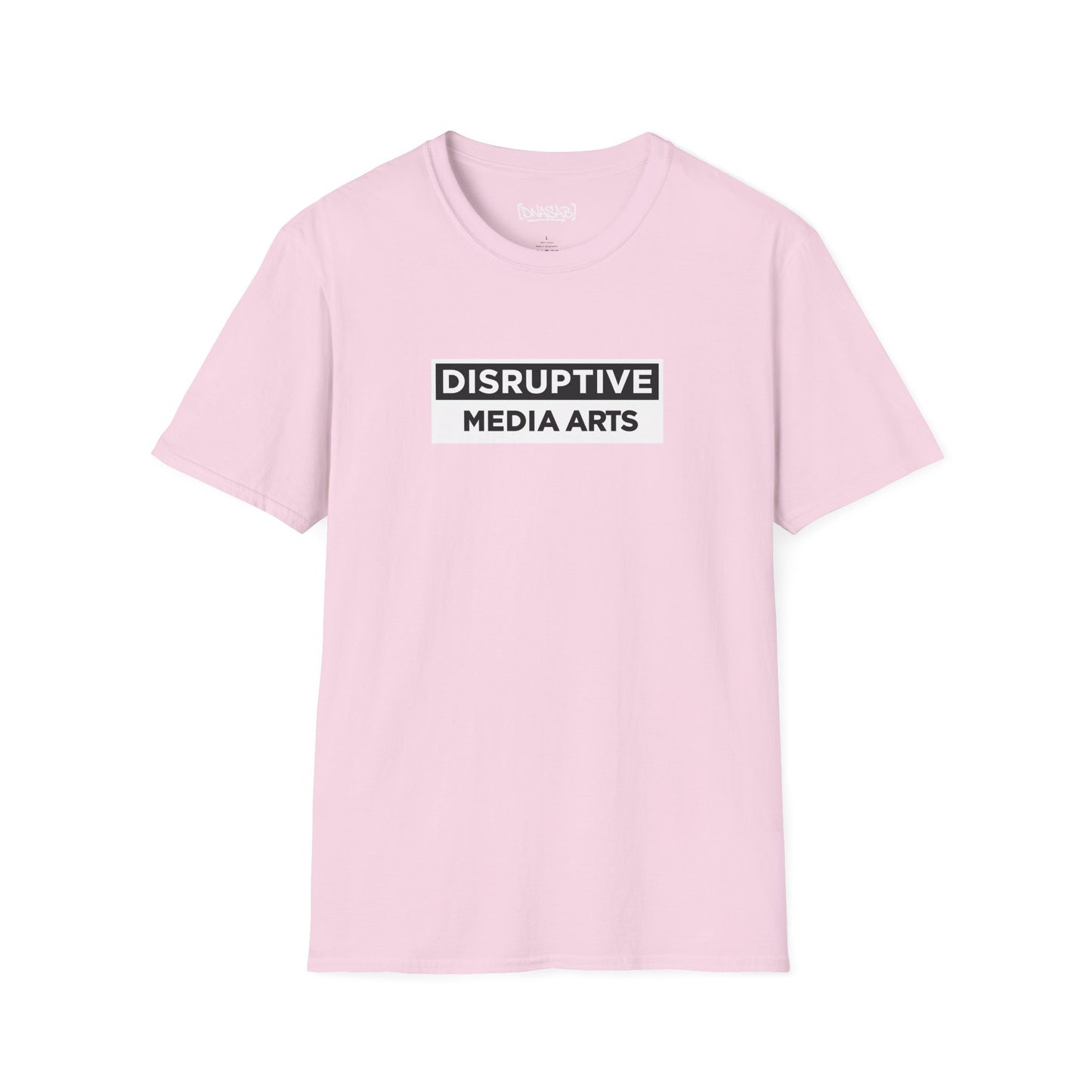 T-Shirt Disruptive Media Arts™ Logo Tee – Signal Gear™ Core Uniform [Front + Back Print] Unisex Softstyle Tee