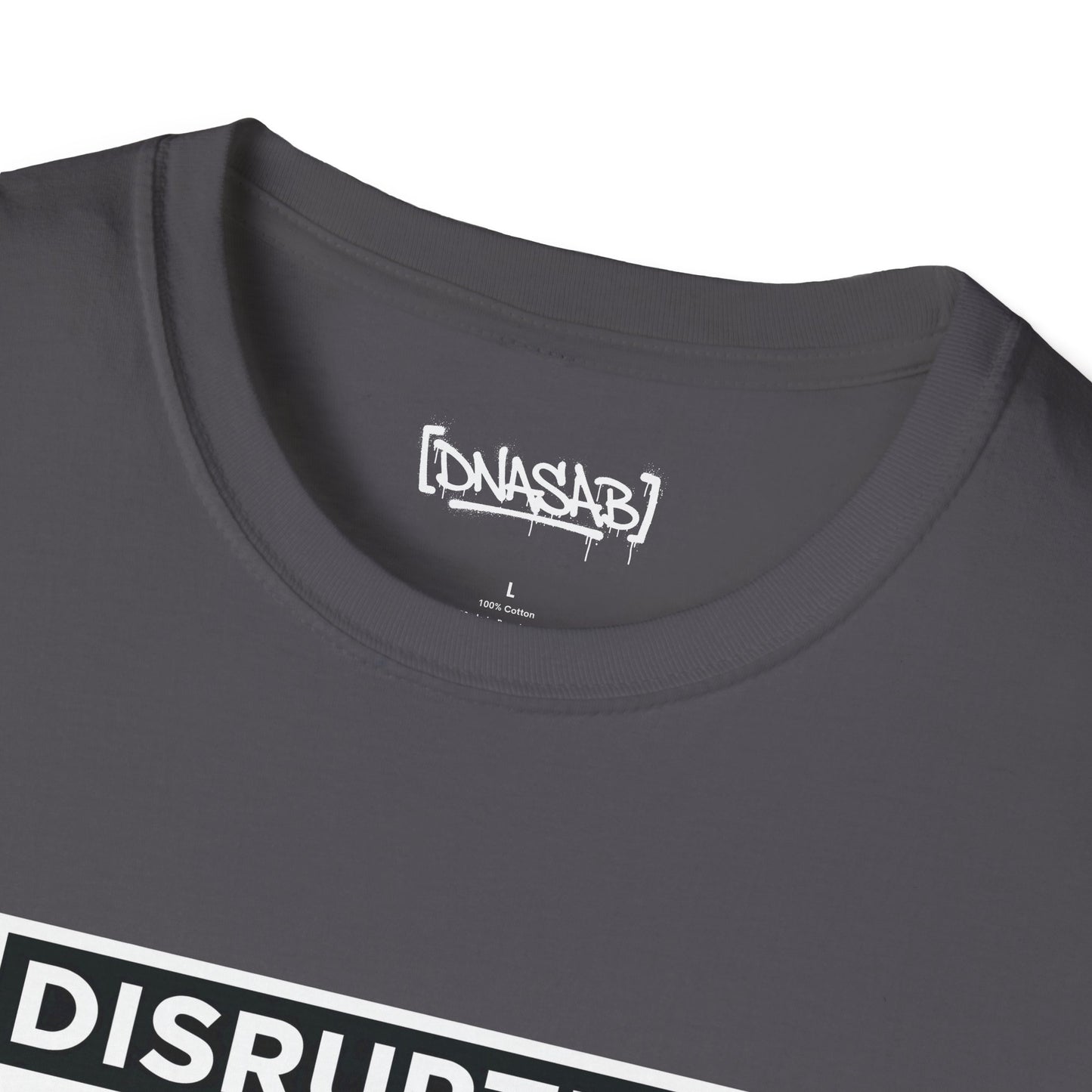 T-Shirt Disruptive Media Arts™ Logo Tee – Signal Gear™ Core Uniform [Front + Back Print] Unisex Softstyle Tee