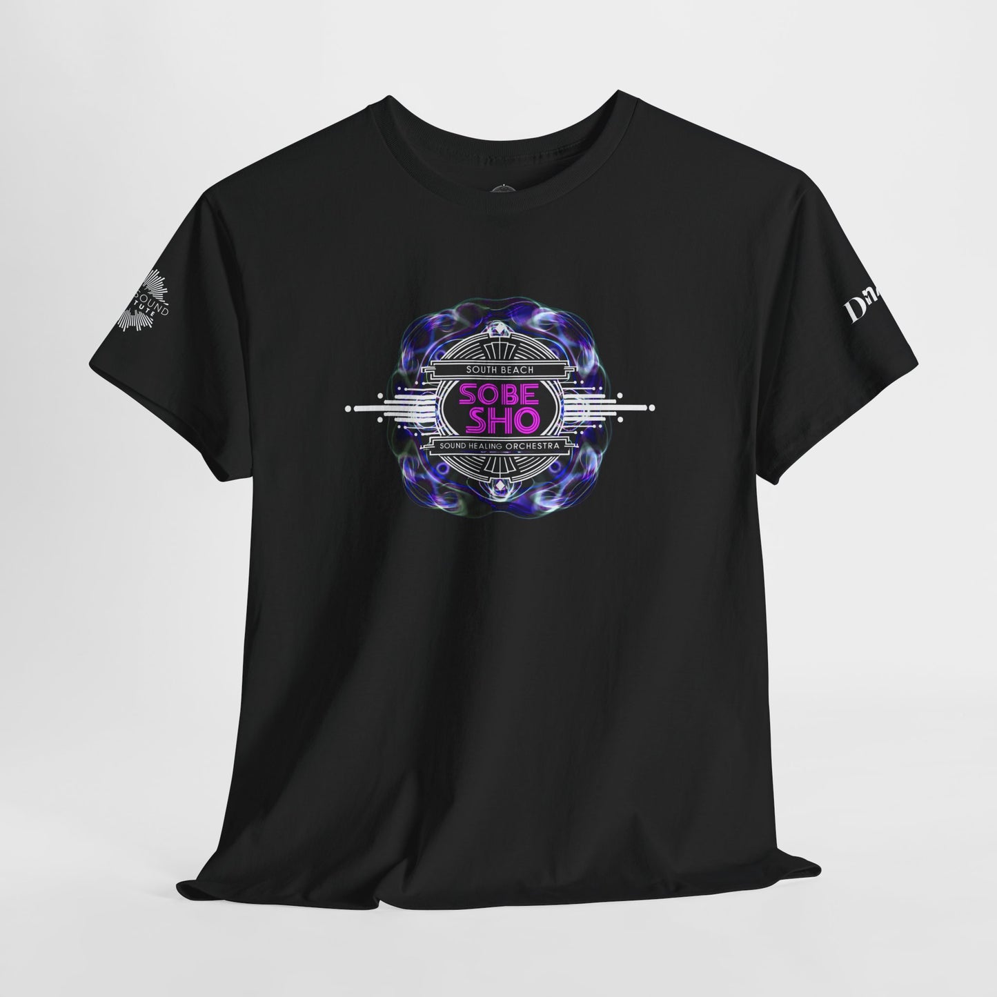 Galactic Vibes Unisex Heavy Cotton Tee, Perfect for Casual Wear, Street Style, Graphic Tee, Unisex Fashion, Gift for Space Lovers