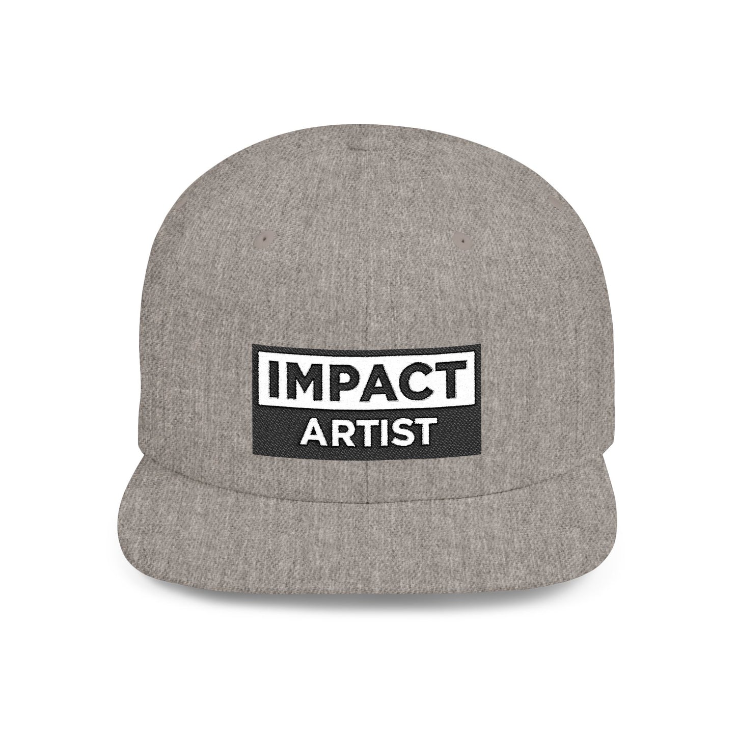 [dNASAb] Flat Bill Snapback - Signal Snapback – "IMPACT artist" High-Profile Resistance Cap [Rockstar Edition]