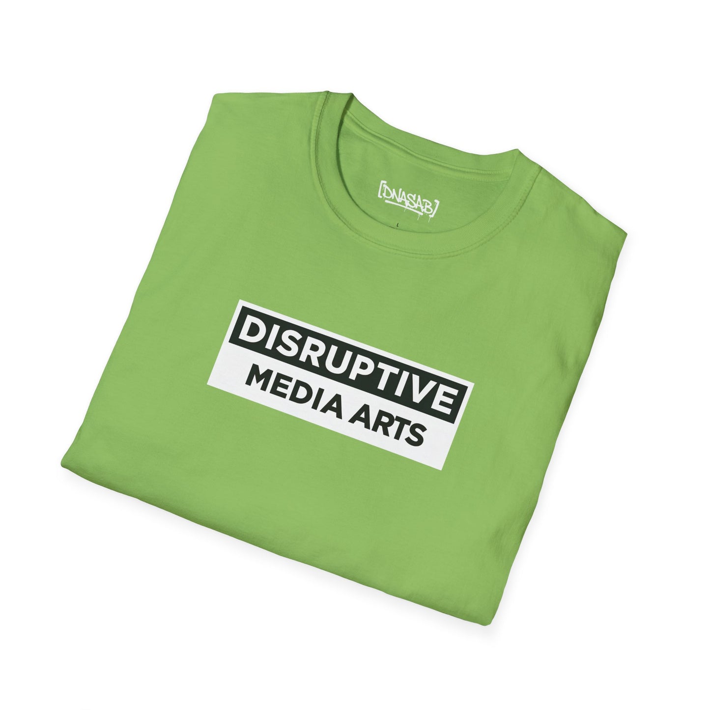 T-Shirt Disruptive Media Arts™ Logo Tee – Signal Gear™ Core Uniform [Front + Back Print] Unisex Softstyle Tee