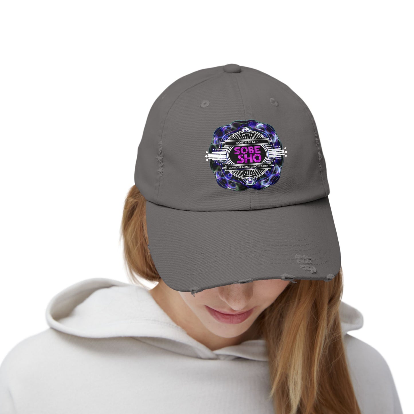 Retro Themed Unisex Distressed Cap, Casual Fashion, Streetwear Accessory, Gift Idea, Summer Style Hat