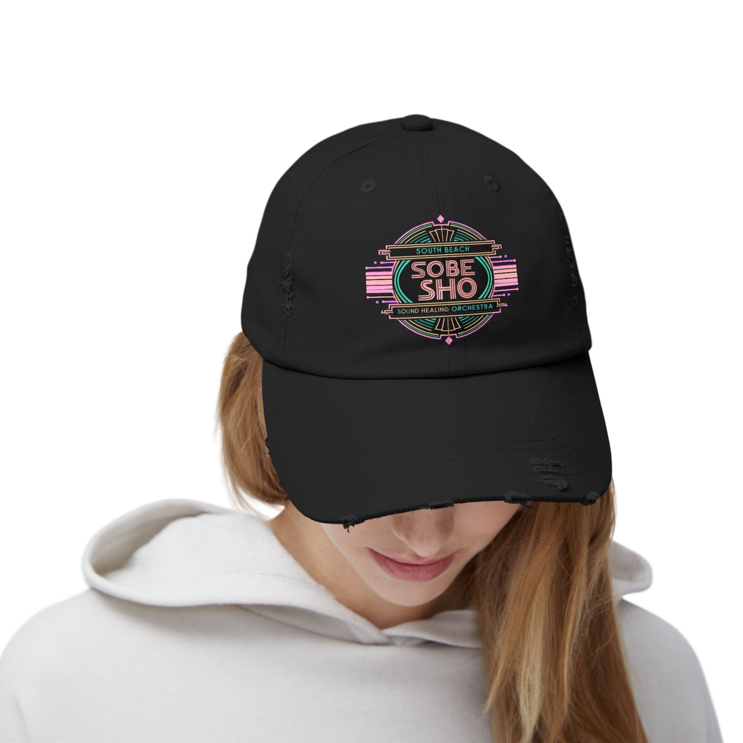 Retro Themed Unisex Distressed Cap, Casual Fashion, Streetwear Accessory, Gift Idea, Summer Style Hat
