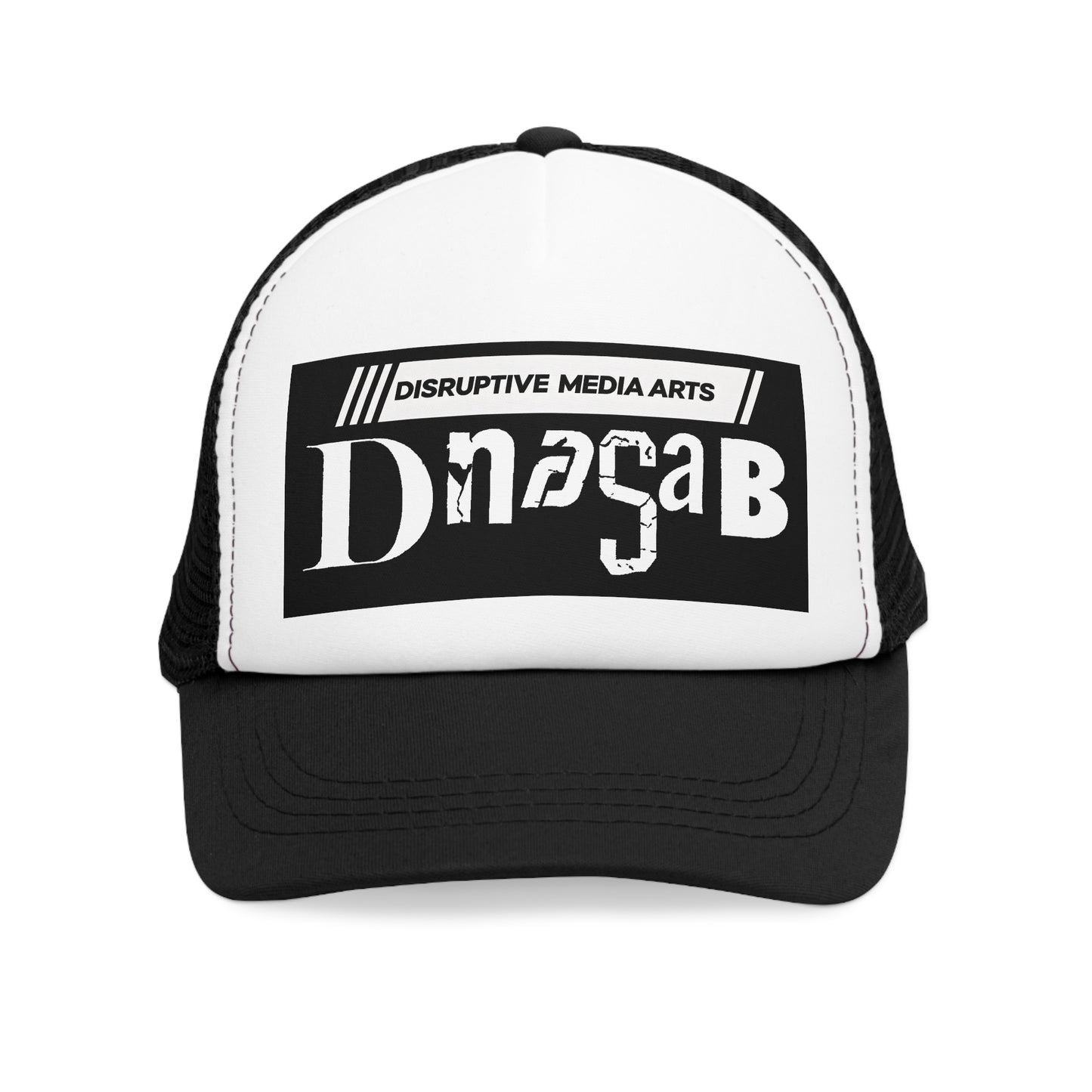 [dNASAb] Mesh Cap – Broadcast Variant Series "Disruptive Media Arts [dNASAb] logo"