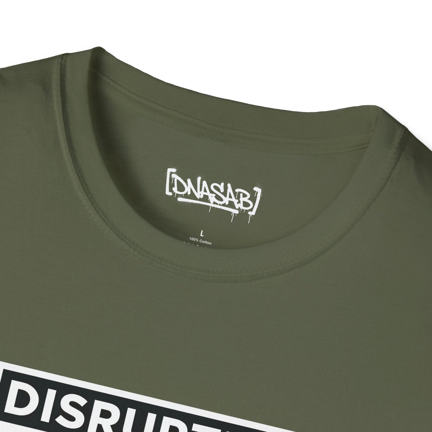 T-Shirt Disruptive Media Arts™ Logo Tee – Signal Gear™ Core Uniform [Front + Back Print] Unisex Softstyle Tee