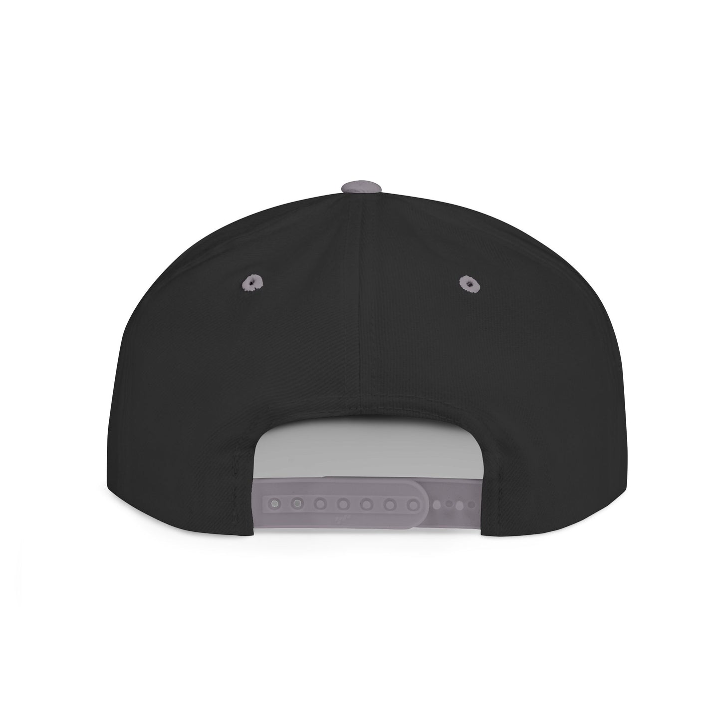 Flat Bill Snapback Hat — Distressed 'Sobe Sho' Badge Logo Cap