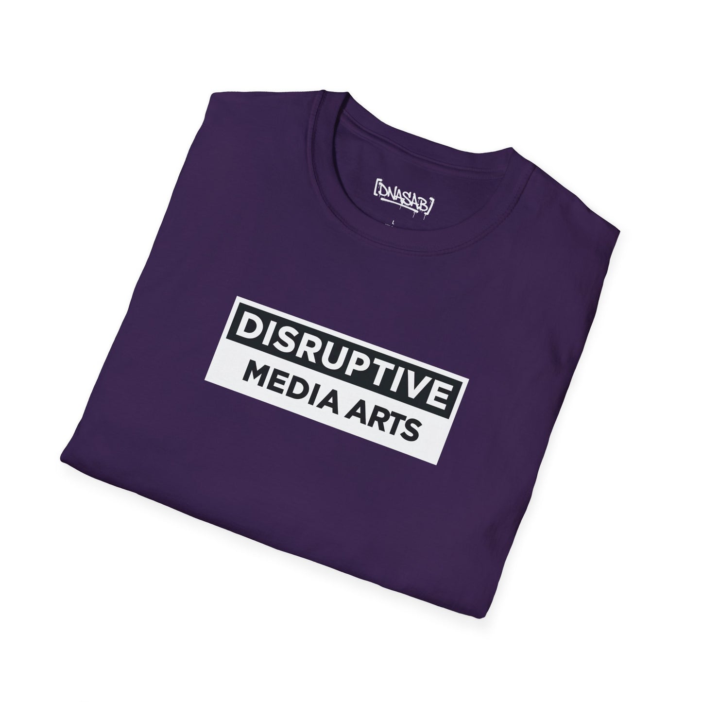 T-Shirt Disruptive Media Arts™ Logo Tee – Signal Gear™ Core Uniform [Front + Back Print] Unisex Softstyle Tee