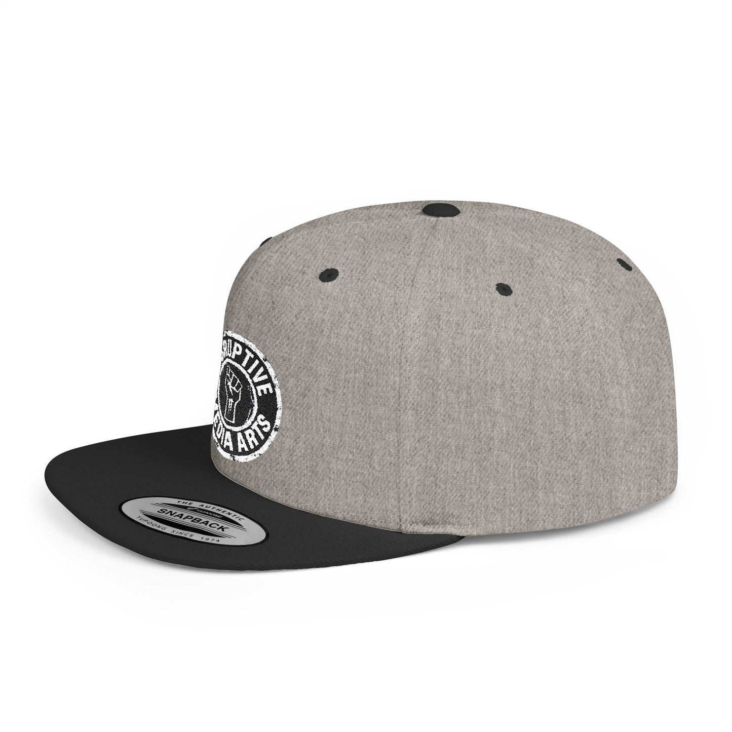 [dNASAb] Flat Bill Snapback- Signal Snapback – "IMPACT artist" High-Profile Resistance Cap [Rockstar Edition]