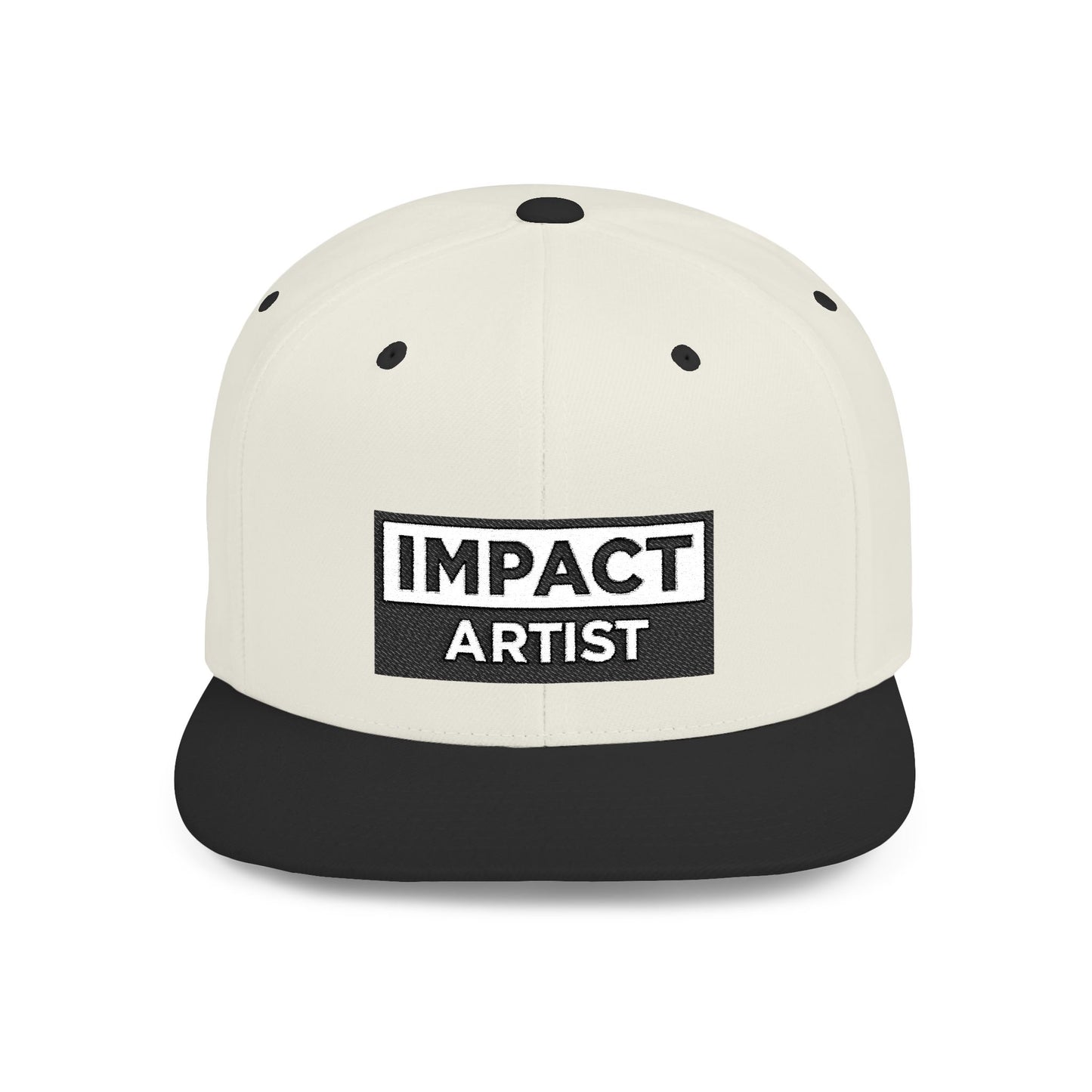 [dNASAb] Flat Bill Snapback - Signal Snapback – "IMPACT artist" High-Profile Resistance Cap [Rockstar Edition]