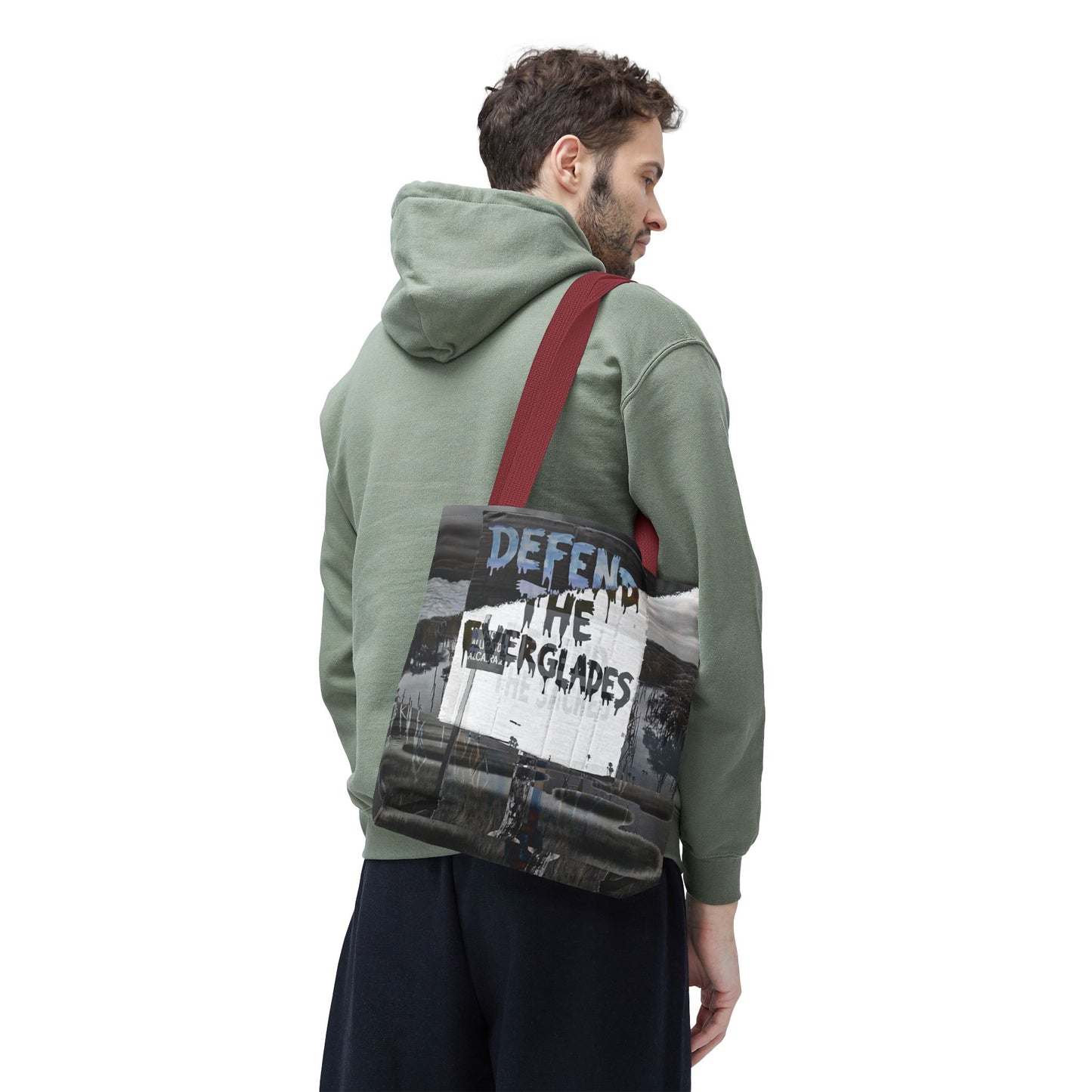 Eco-Friendly Tote Bag - Defend the Everglades | Reusable Shopping Bag, Beach Tote, Sustainable Gift, Protest Accessory, Eco-Conscious Design