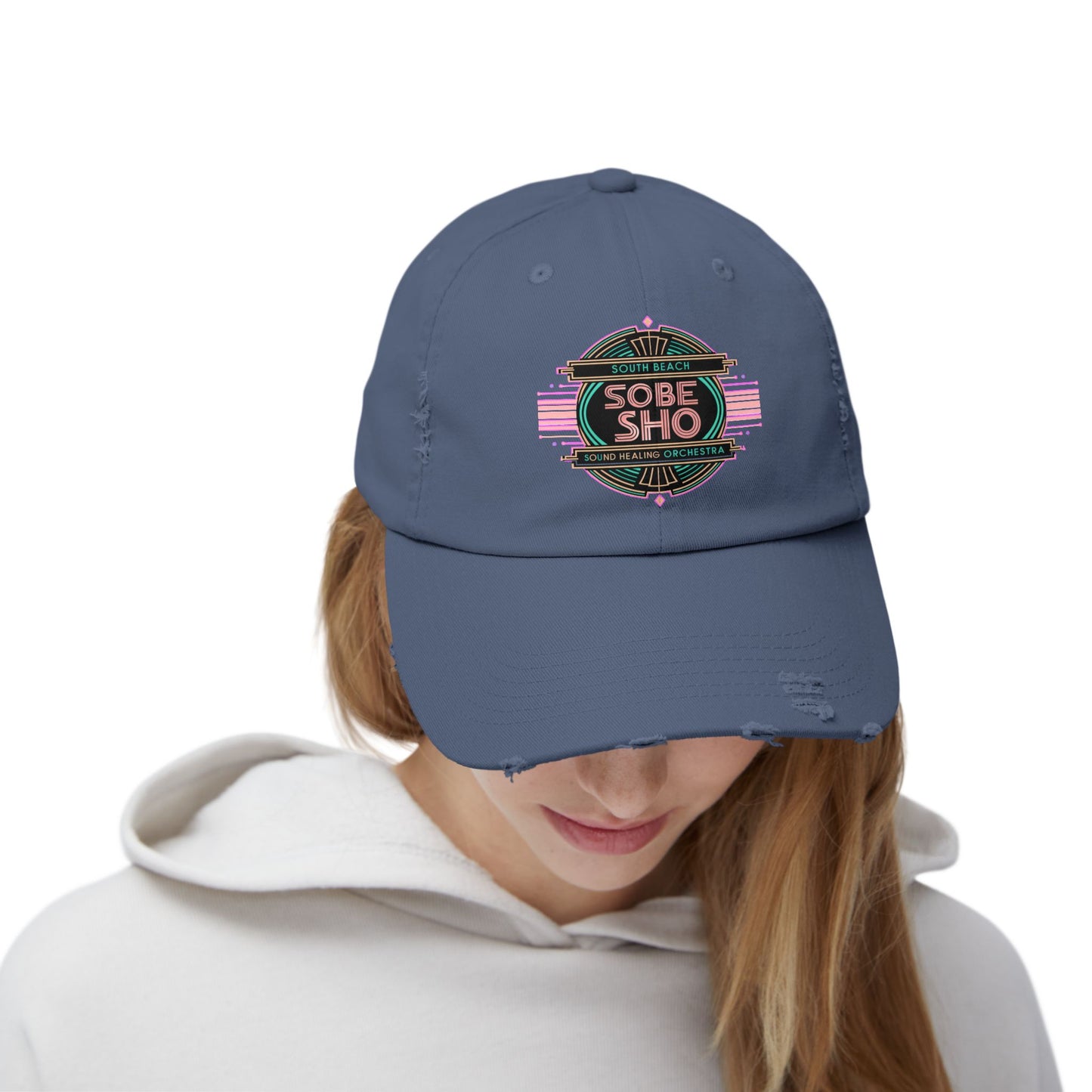 Retro Themed Unisex Distressed Cap, Casual Fashion, Streetwear Accessory, Gift Idea, Summer Style Hat