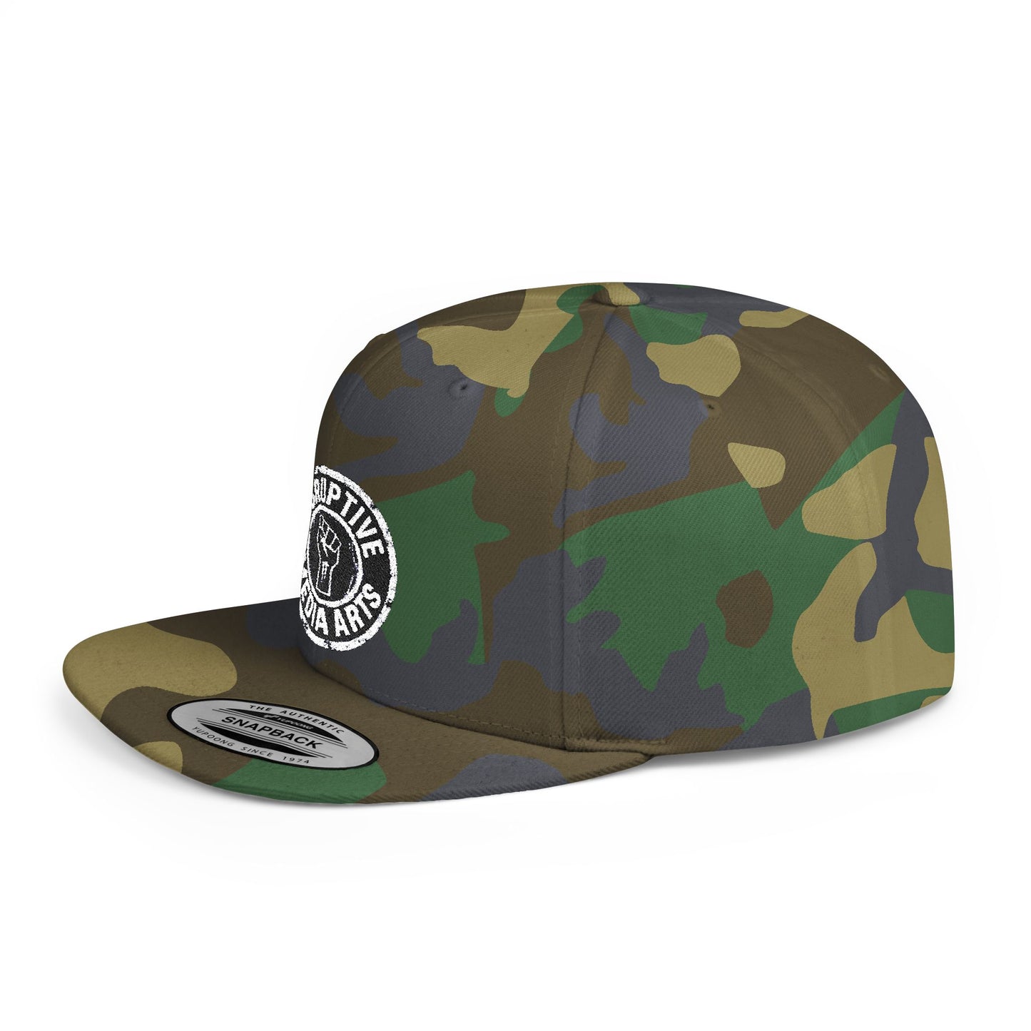 [dNASAb] Flat Bill Snapback- Signal Snapback – "IMPACT artist" High-Profile Resistance Cap [Rockstar Edition]