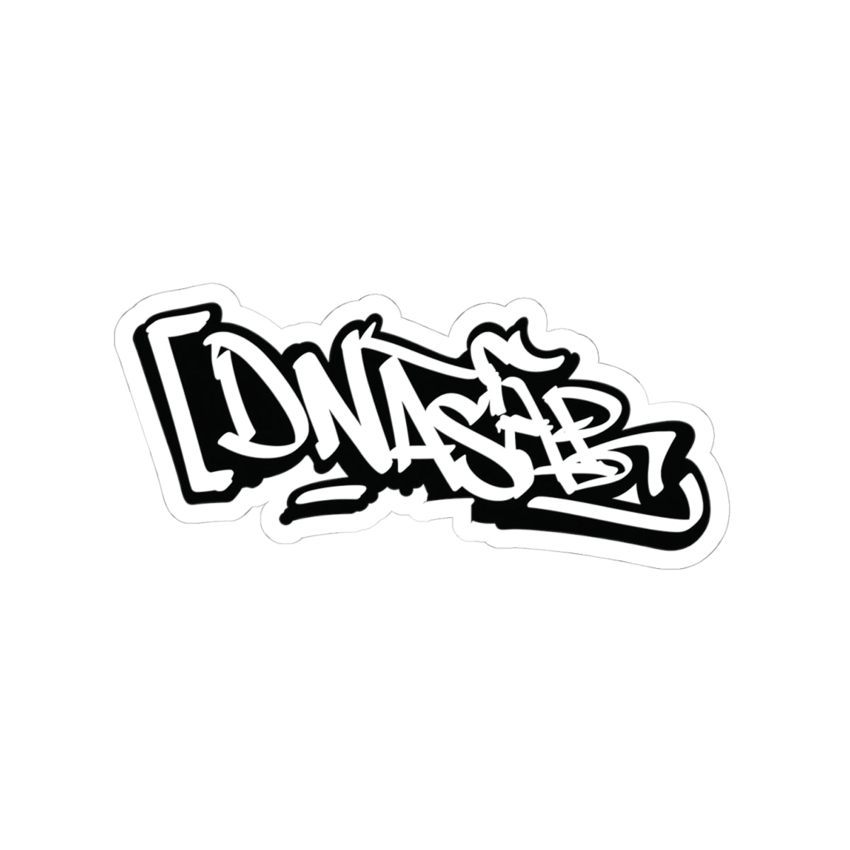 [dNASAb] Sticker, Urban Graffiti Kiss-Cut Stickers | Cool Laptop Decal, Street Art Decor, Car Stickers, Unique Gift, Trendy Accessories