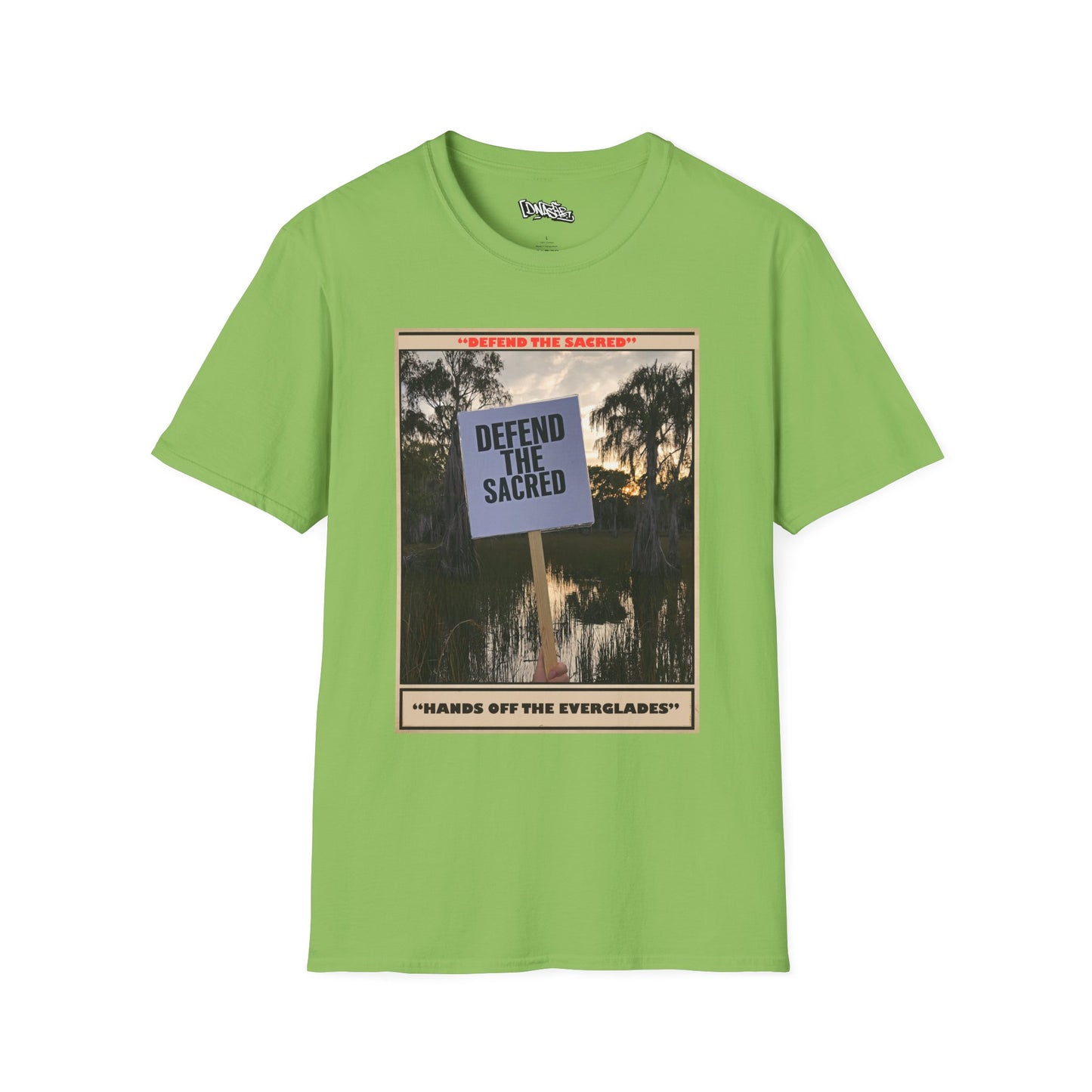 T-Shirt, Defend the Sacred T-Shirt, Unisex Protest Tee, Eco-Conscious Apparel, Comfortable Graphic Shirt, Activism Gear, Gift for Environmentalists