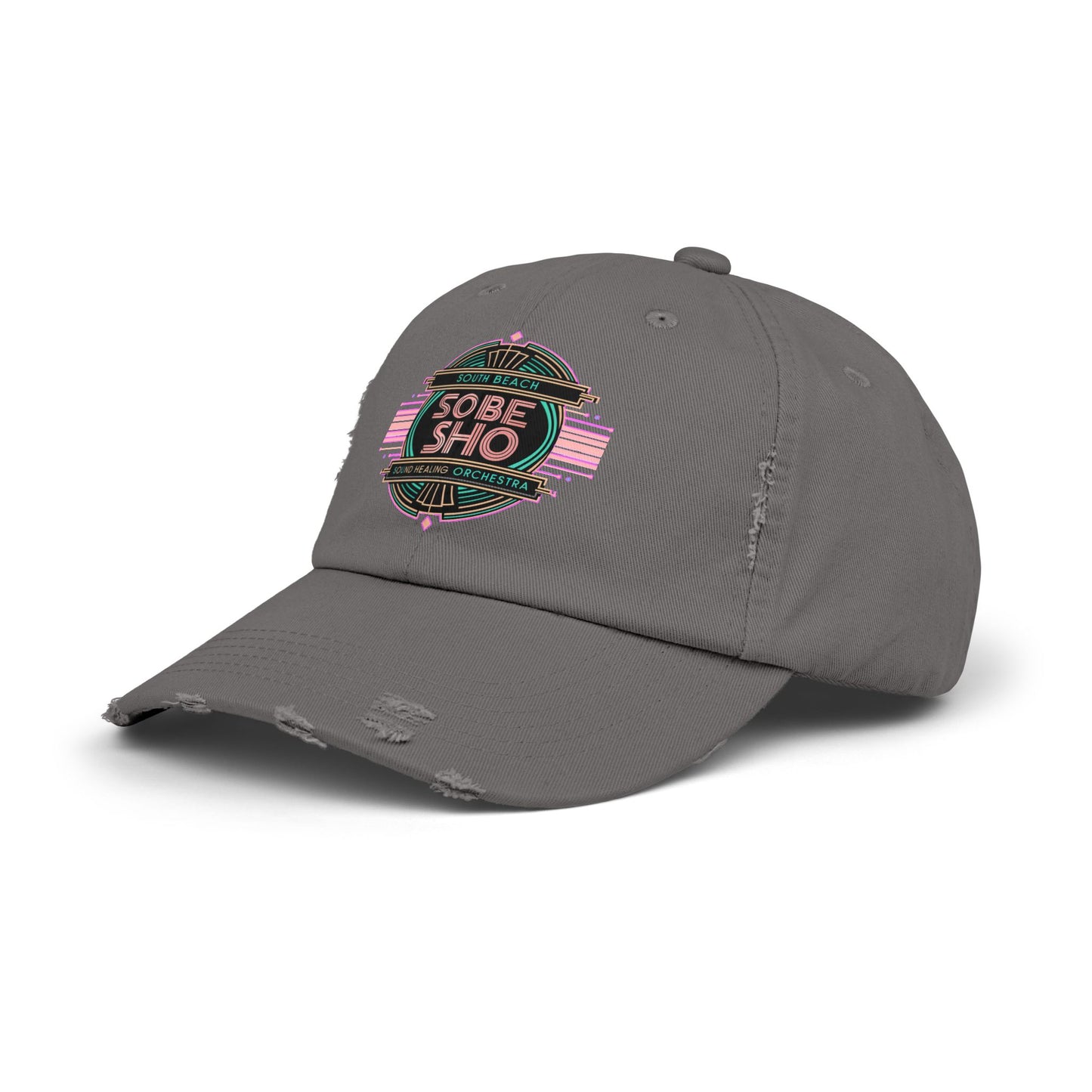Retro Themed Unisex Distressed Cap, Casual Fashion, Streetwear Accessory, Gift Idea, Summer Style Hat