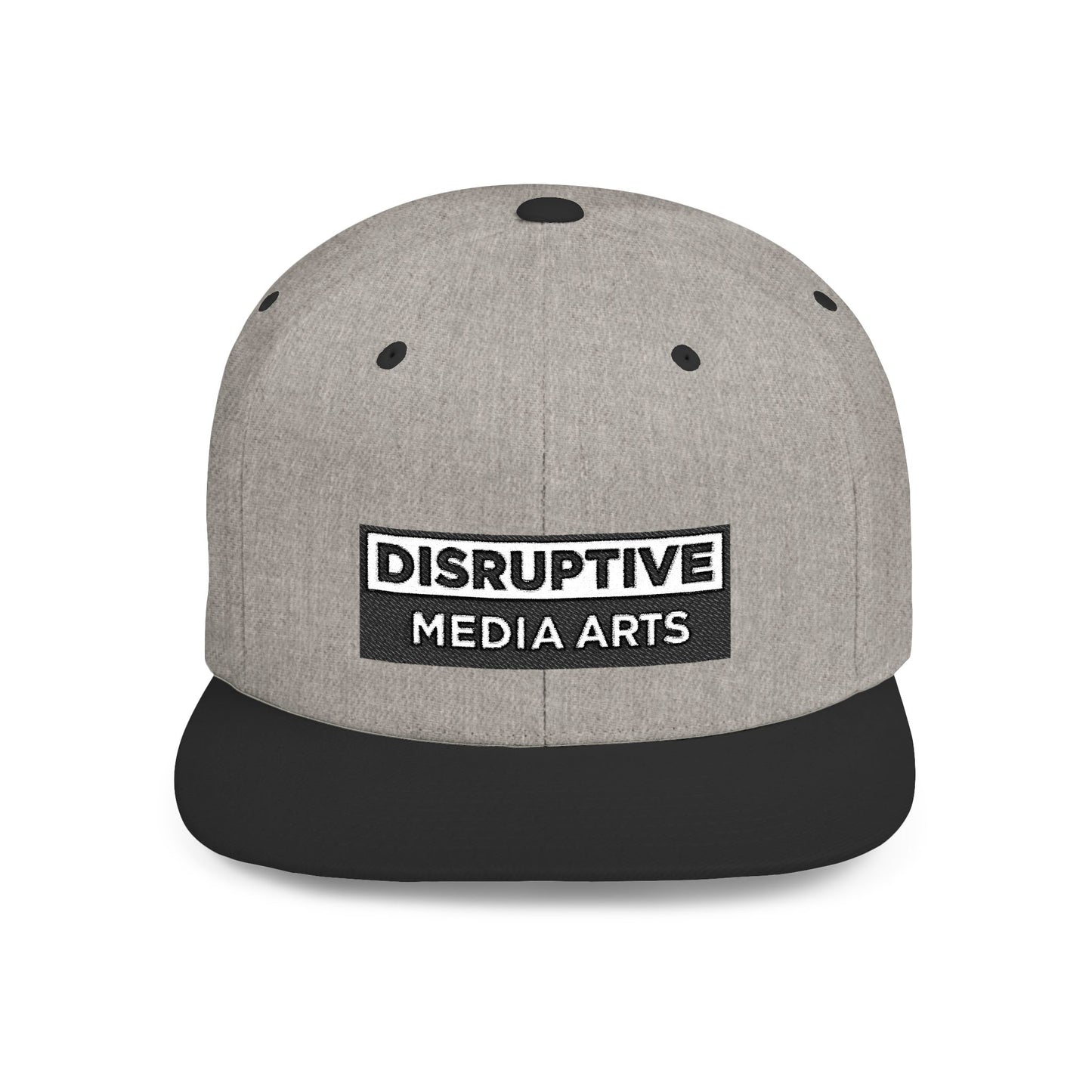 [dNASAb] Flat Bill Snapback – High-Profile Resistance Cap, "Disruptive Media Arts" arsenal [Rockstar Edition]