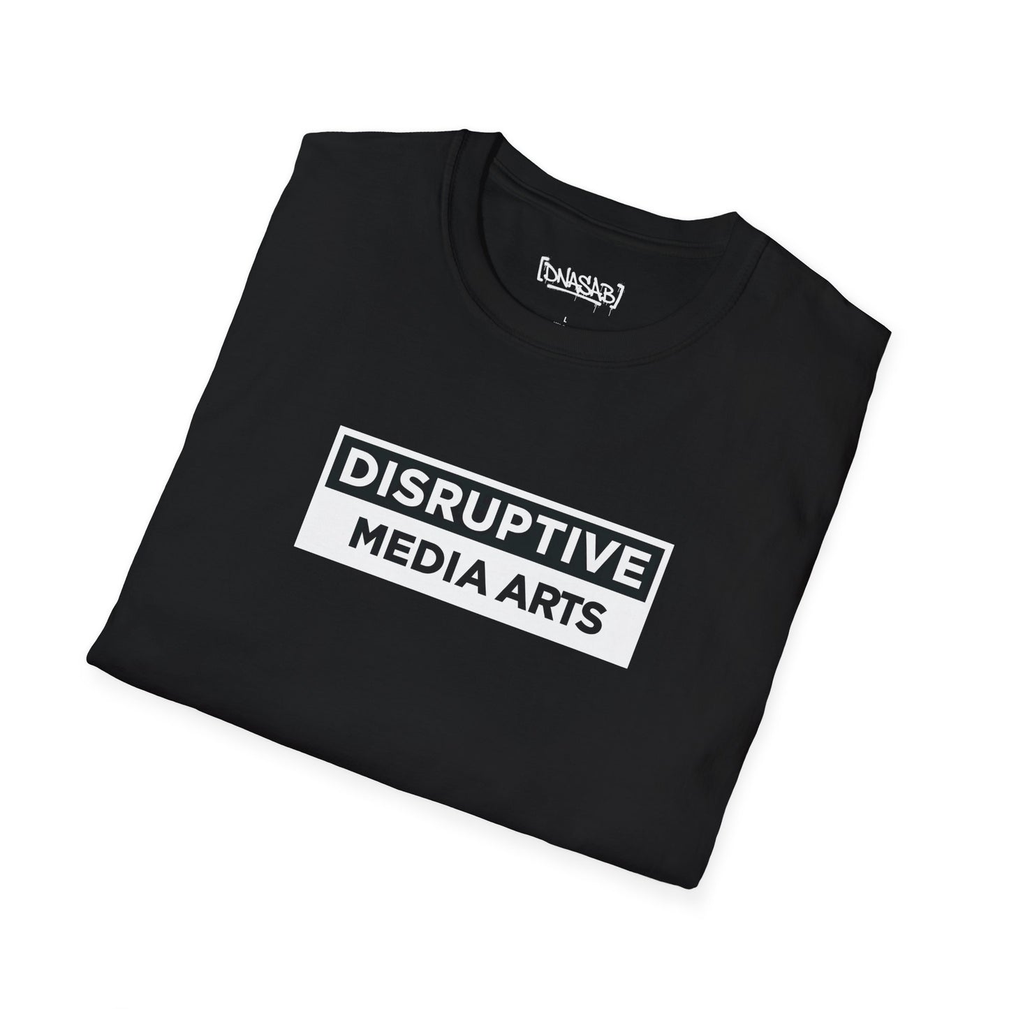 T-Shirt Disruptive Media Arts™ Logo Tee – Signal Gear™ Core Uniform [Front + Back Print] Unisex Softstyle Tee