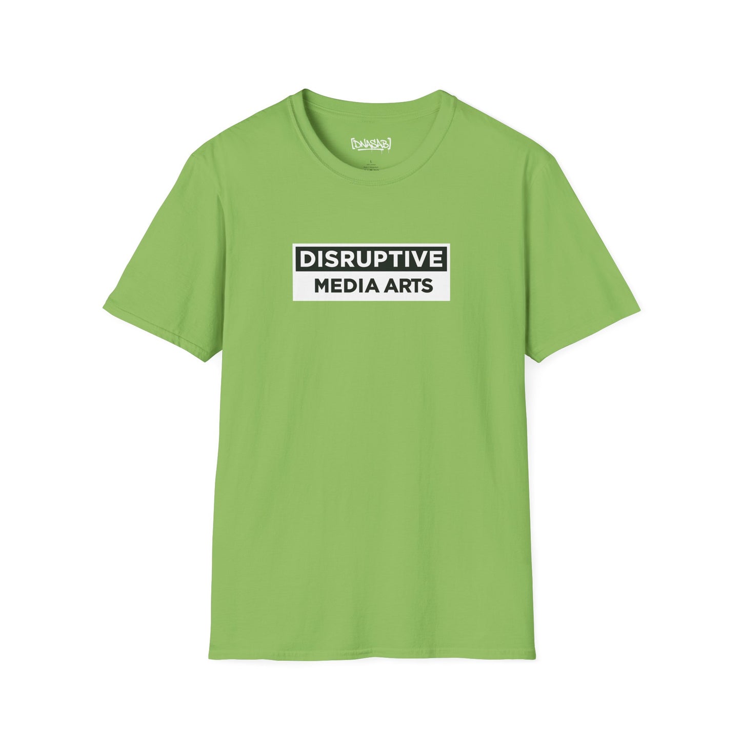 T-Shirt Disruptive Media Arts™ Logo Tee – Signal Gear™ Core Uniform [Front + Back Print] Unisex Softstyle Tee