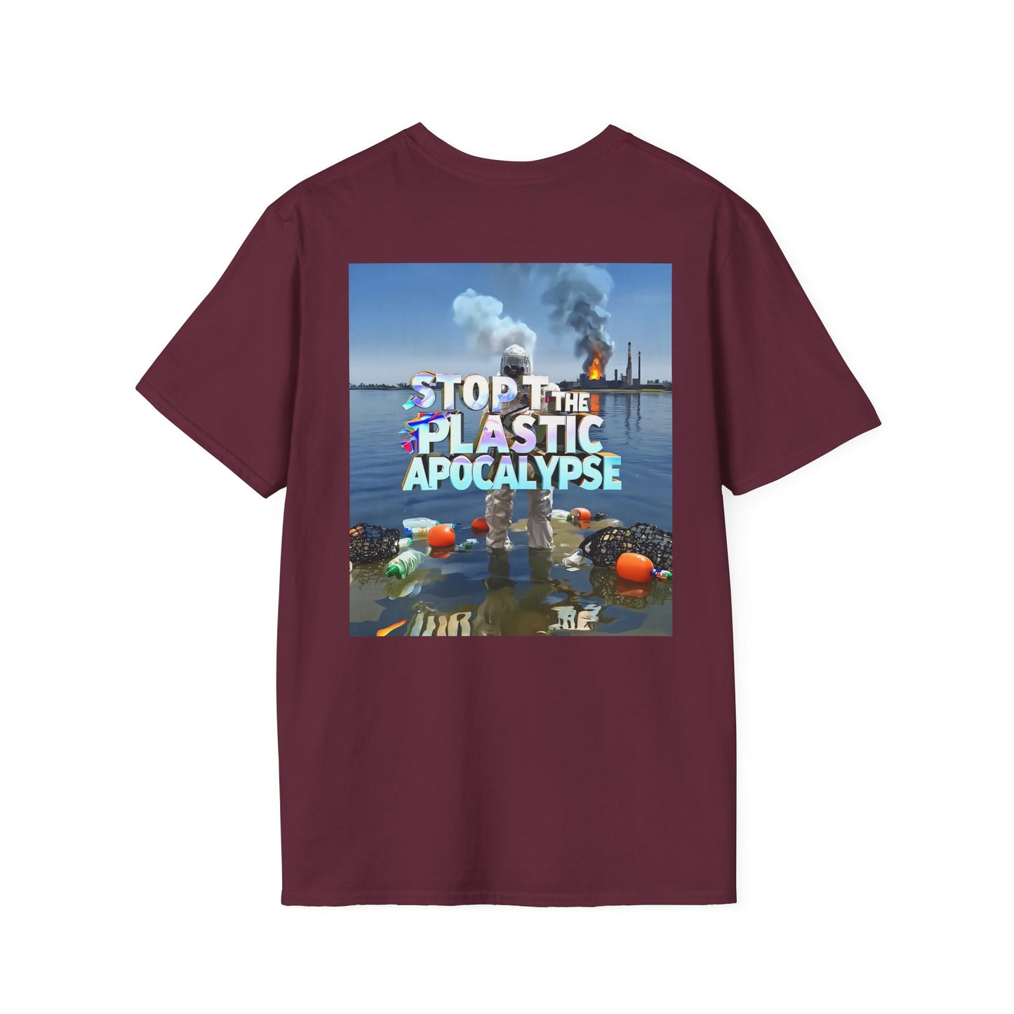 T-Shirt Disruptive Media Arts™ Logo Tee – Signal Gear™ Core Uniform [Front + Back Print] Softstyle Tee, Unisex