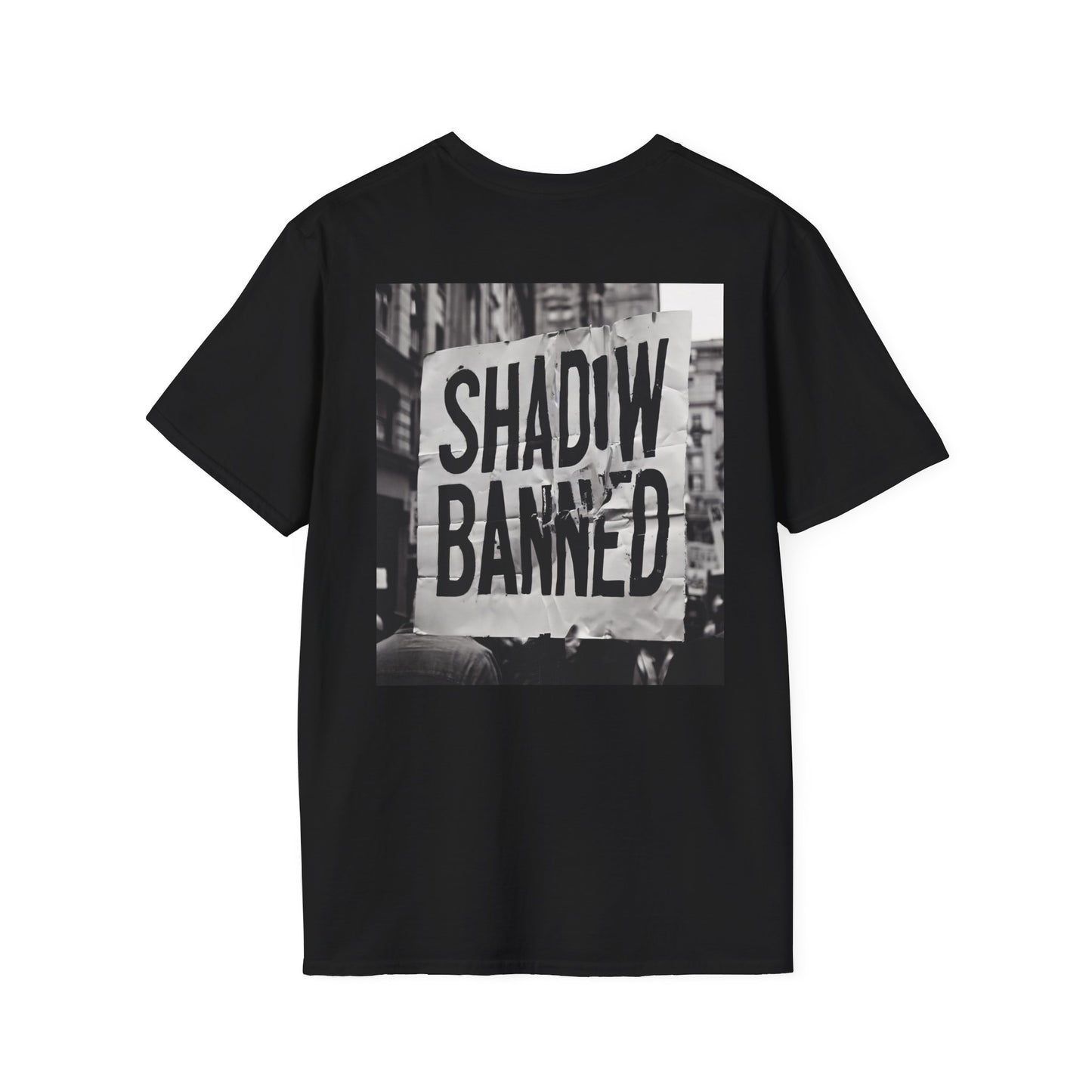 T-Shirt Disruptive Media Arts™ Logo Tee – Signal Gear™ Core Uniform [Front + Back Print] Unisex Softstyle Tee