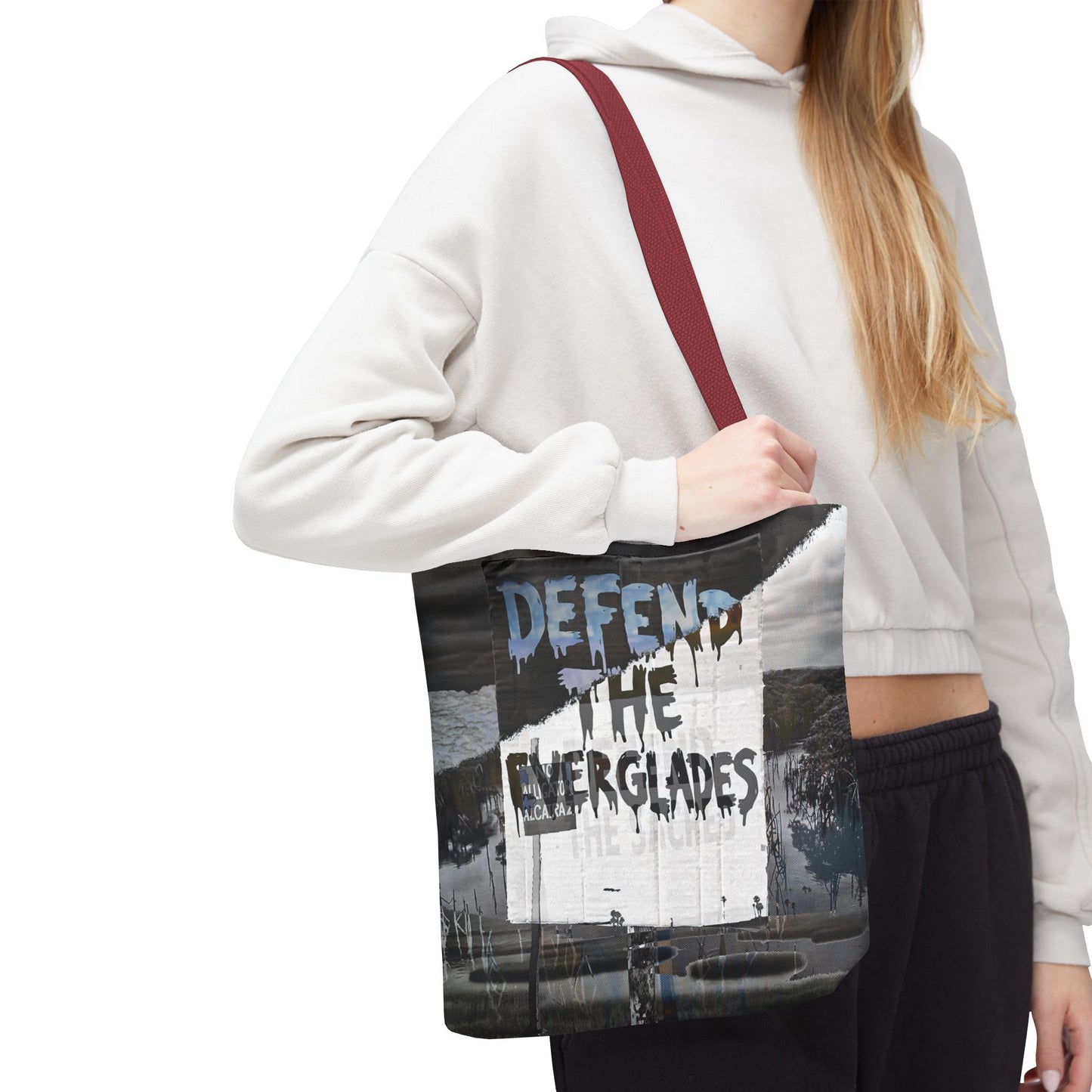 Eco-Friendly Tote Bag - Defend the Everglades | Reusable Shopping Bag, Beach Tote, Sustainable Gift, Protest Accessory, Eco-Conscious Design