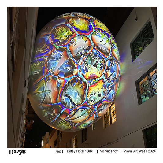 5_[dNASAb] X Hotel Betsy "Orb"_ No Vacancy_ Miami Art Week 2024" Commemorative Print Release