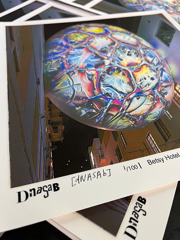 5_[dNASAb] X Hotel Betsy "Orb"_ No Vacancy_ Miami Art Week 2024" Commemorative Print Release